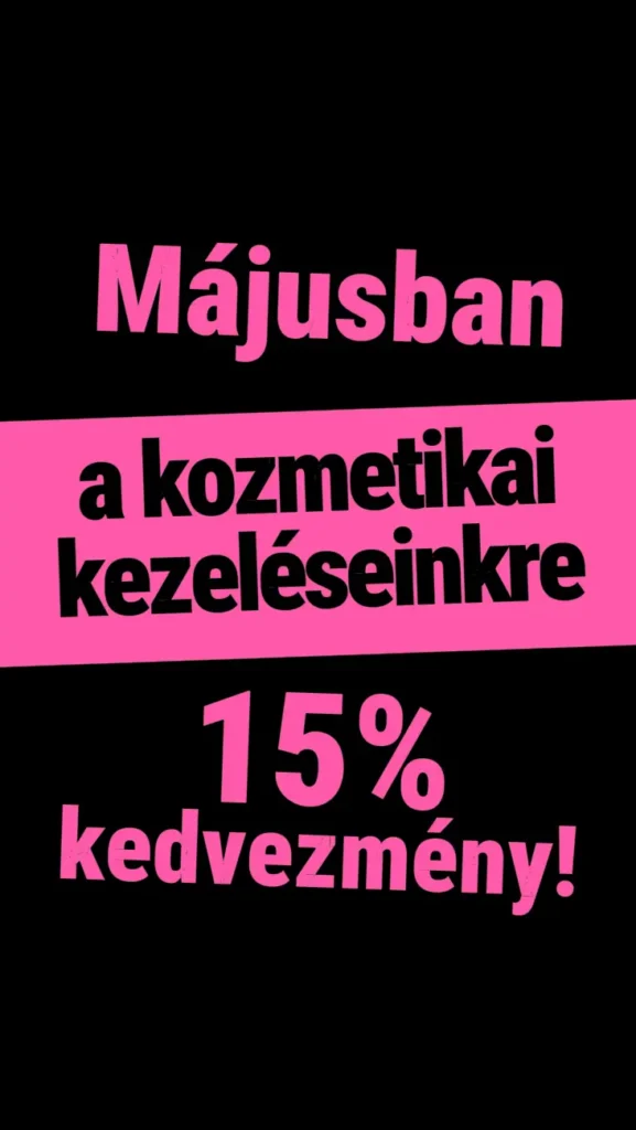 kozmetikai kezelések